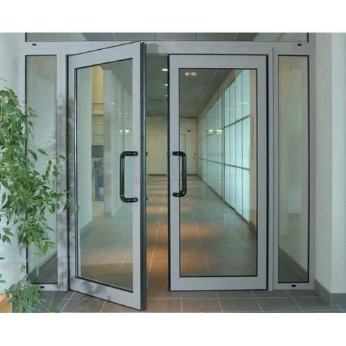 FUGO LIGHT STEEL / STAINLESS STEEL PROFILED GLAZED NON-REBATED HINGED DOORS
