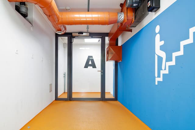 FUGO LIGHT STEEL / STAINLESS STEEL PROFILED GLAZED AUTOMATIC HINGED DOORS